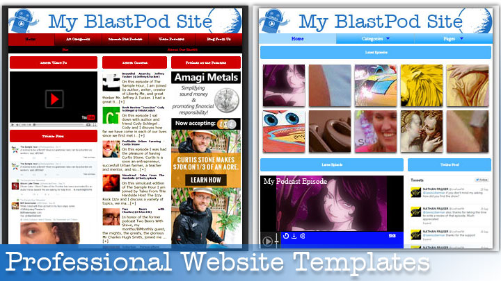 blastpod website creator.